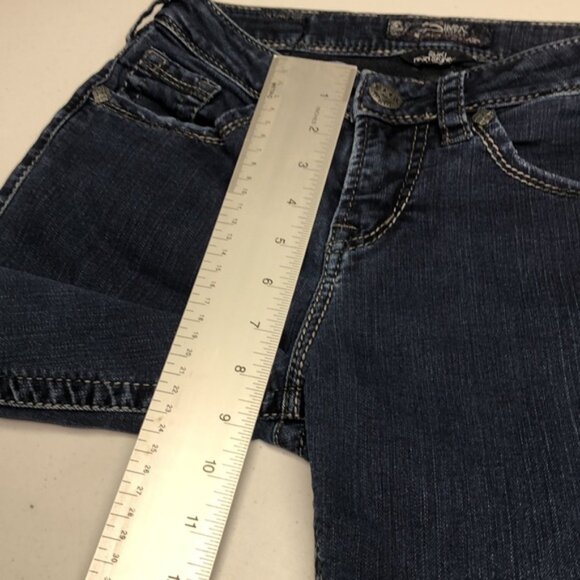 VINTAGE SILVER SUKI HIGH SKINNY JEANS 26x31 - Picture 11 of 13